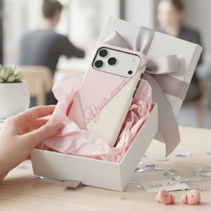 Stylish monochrome pink