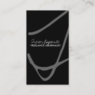 Stylish Monogram Business Cards
