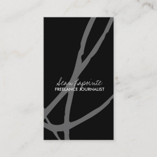 Stylish Monogram Business Cards