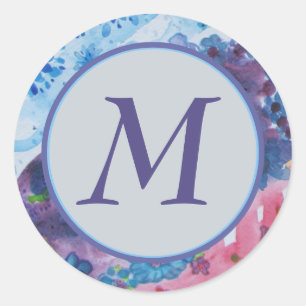 Stylish Monogram Envelope Seal