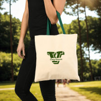 Stylish Monogram Initial Camp Bach Green