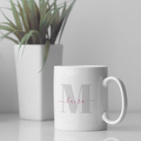 Stylish Monogram Simple Calligraphy Typography