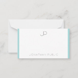 Stylish Monogram Template Minimalistic Elegant