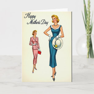 Stylish Mothers Day Card