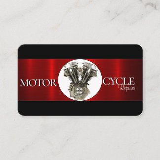 Stylish Motorcycle Business Card