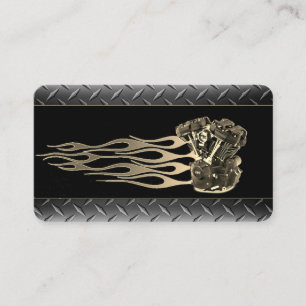 Stylish Motorcycle Business Card
