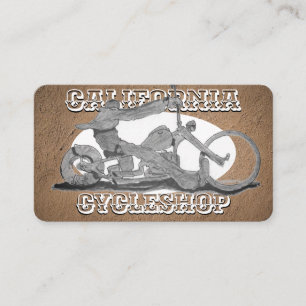 Stylish Motorcycle Business Card