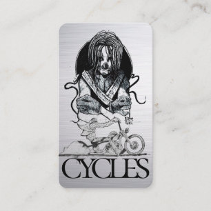 Stylish Motorcycle Business Card