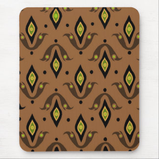 Stylish Mousepad, Brown, Black, Green Mouse Mat