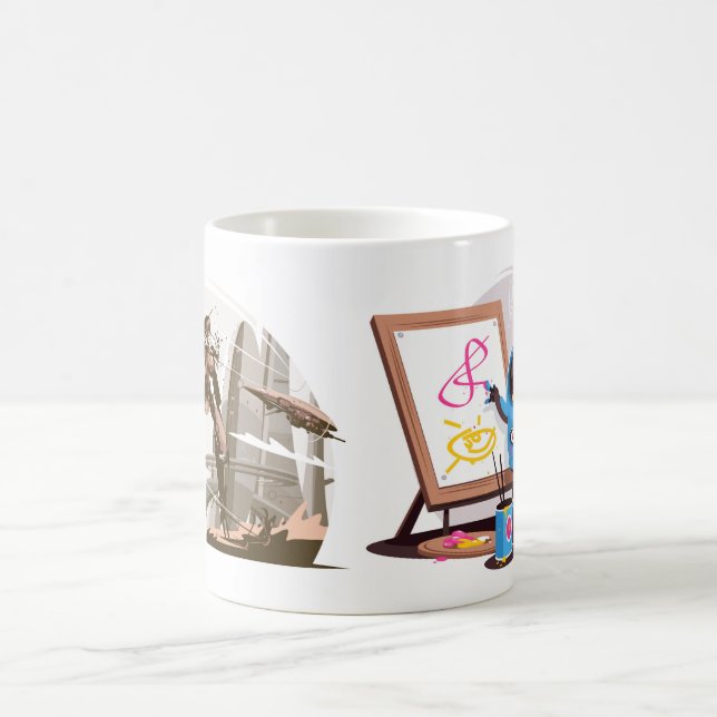 Stylish mugs (Center)