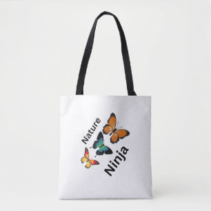 Stylish “Nature Ninja ” Tote Bag – Reusable, Eco-F