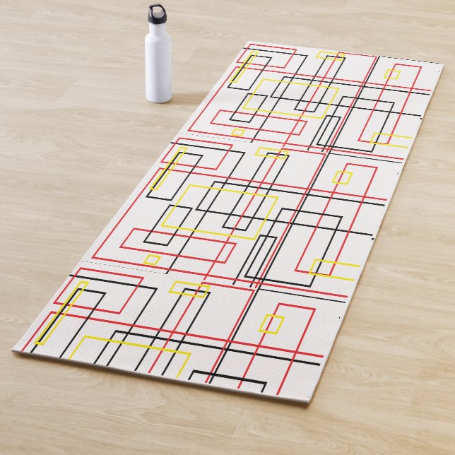 Stylish Network System Positive Vibes Yoga Mat (In Situ)