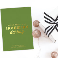 Stylish Non-Photo Ho! Ho! Ho! Darling