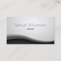 Stylish Notary Public Professional Grey