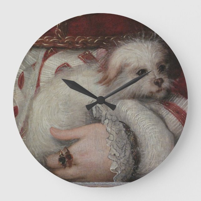 Stylish painting kitchen or studio Dog Wall Clock (Front)