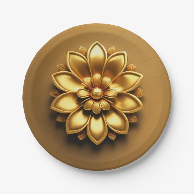 Stylish Paper Plates for Every Celebration (Front)