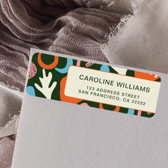 Stylish Pattern Abstract Pattern Return Address  (Creator Uploaded)