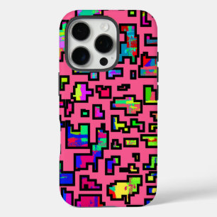 Stylish Pattern Design iPhone 16 Pro Case