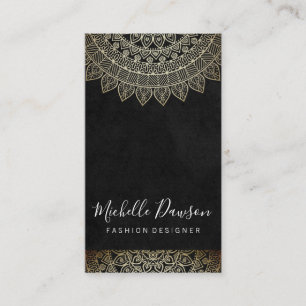 Stylish Pattern Vintage Business Card