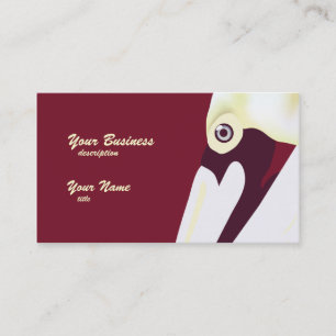 Stylish Pelican Business Card