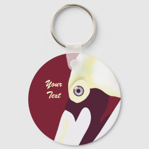 Stylish Pelican Keychain