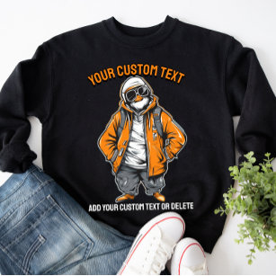 Stylish Penguin Animal Fashion Sweatshirt