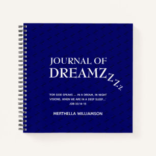 Stylish Personalised Dream Journal