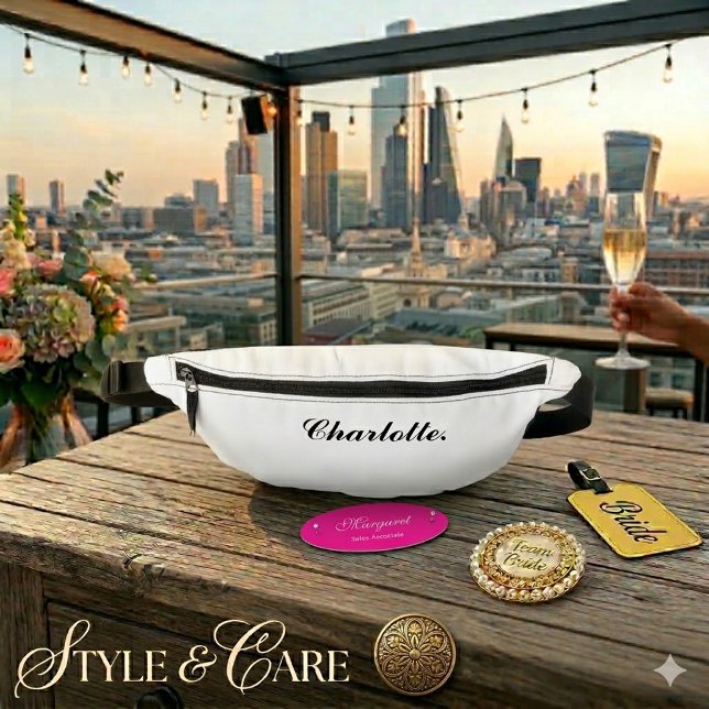 Stylish Personalised Fanny Pack with Your Name (Stylish Personalized Fanny Pack with Your Name)