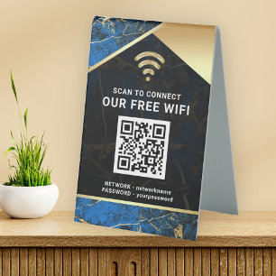 Stylish Personalised QR Code Wifi Network Password