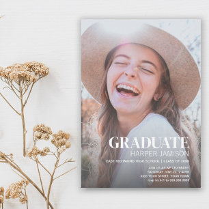 Stylish Photo 2023 Graduation Party Invitation