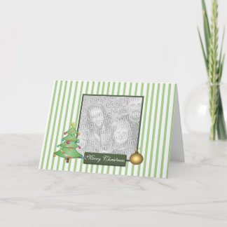 Stylish Photo Christmas Card