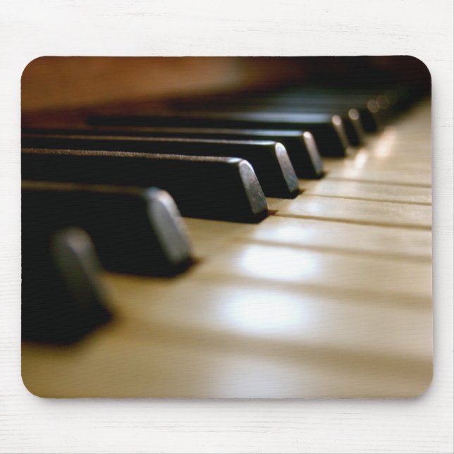 Stylish piano keyboard Music Mouse Mat (Front)