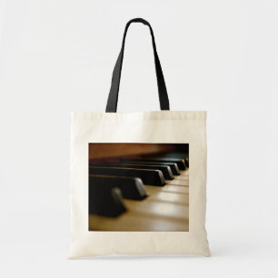 Stylish piano keyboard Music Tote Bag