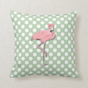 Stylish Pink Flamingo Pillow