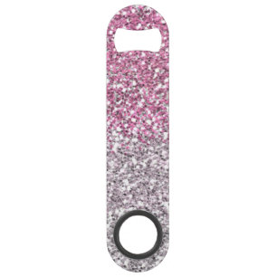 Stylish Pink Glitter Ombre  Sparkle