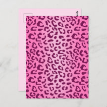 Stylish Pink Leopard Print