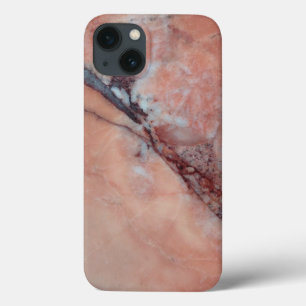 Stylish Pink Marble With Flaw iPhone 13 Case