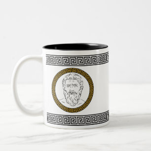 Stylish Plato Two-Tone Coffee Mug
