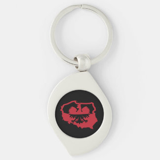 Stylish Poland Polska Flag     Key Ring