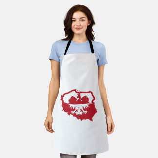 Stylish Poland Polska Polish Eagle  Apron