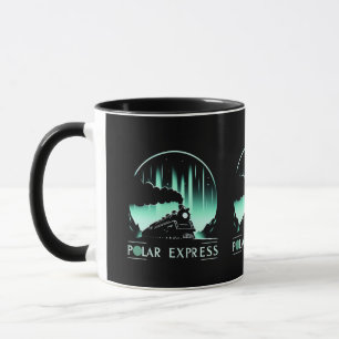Stylish Polar Express Train Design Mug