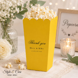 Stylish Popcorn Favor Box for Any Celebration