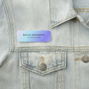 Stylish Pretty Modern Minimalist Cute Name Tag