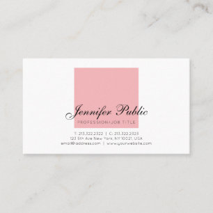 Stylish Professional Creative Simple Modern Design Business Card