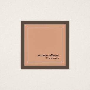 Stylish Professional Minimalist Profile Card