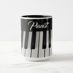  Stylish Professional Pianist  Mug
