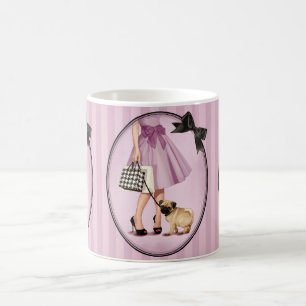 Stylish promenade coffee mug