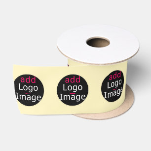 Stylish Promotional Customizable Vanilla Yellow Satin Ribbon