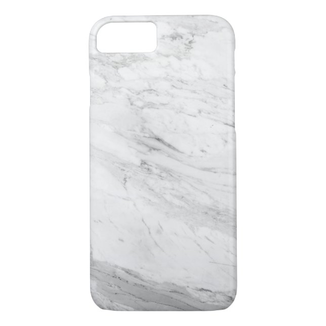 Stylish Protection: Black Marble Case-Mate iPhone Case (Back)