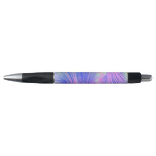 Stylish purple Blue Abstract Feathers
